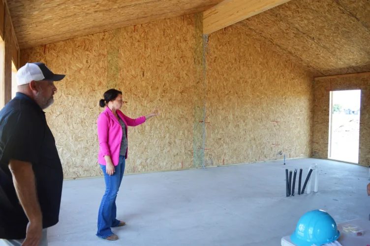 Habitat home takes shape
